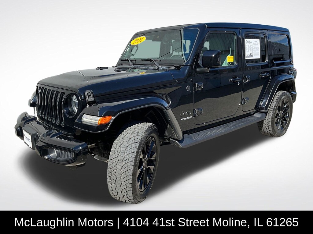 Used 2021 Jeep Wrangler Unlimited Sahara High Altitude SUV