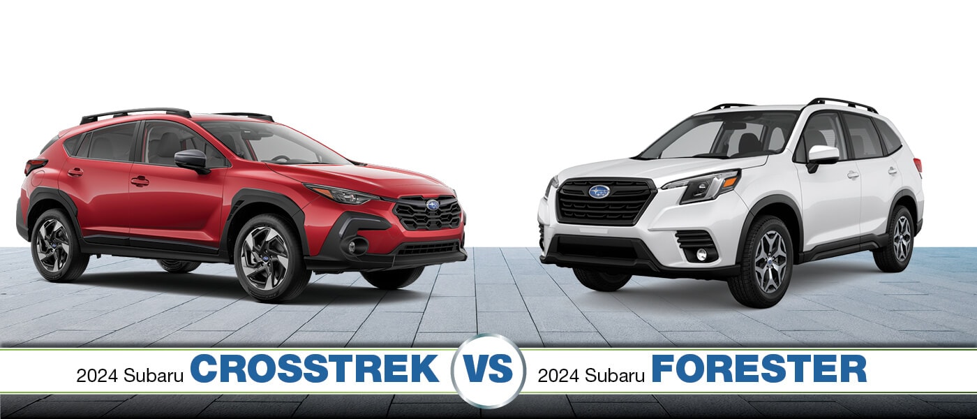 2024 Subaru Crosstrek vs. Subaru Forester Features & Specs Compared