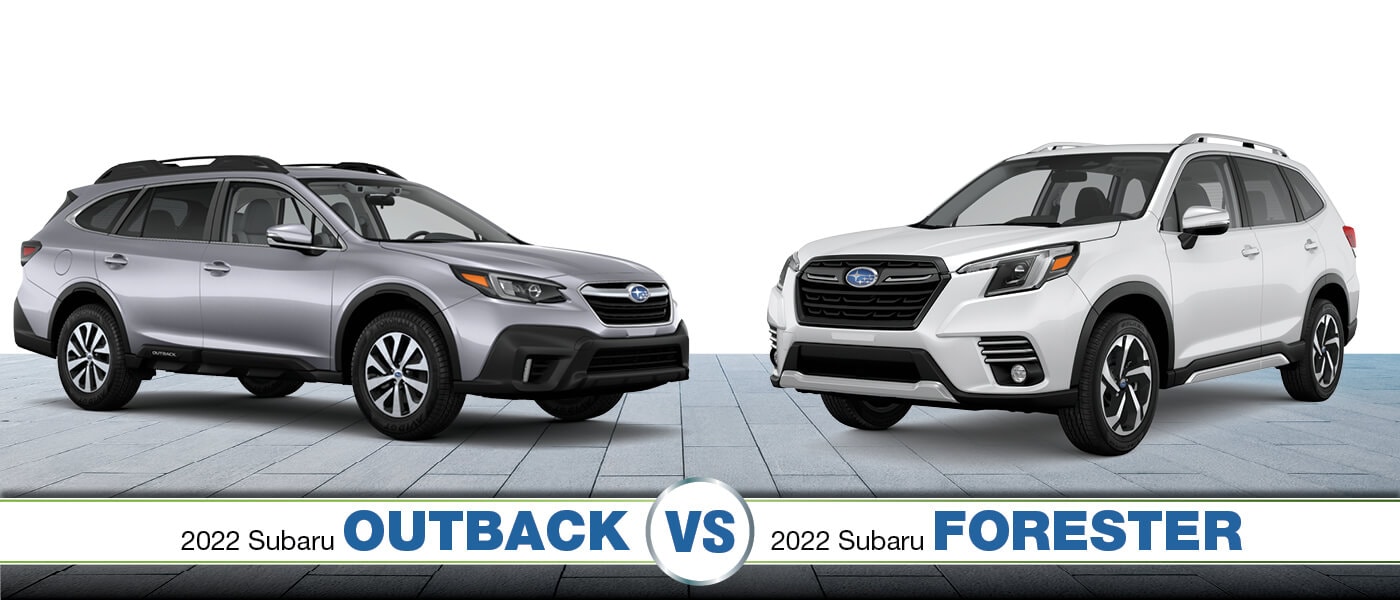 2022 Subaru Outback vs. Subaru Forester