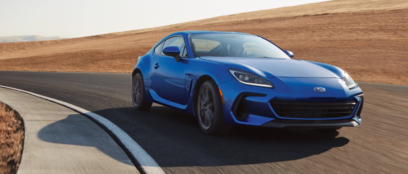 2026 Subaru BRZ Exterior On Desert Track Turn