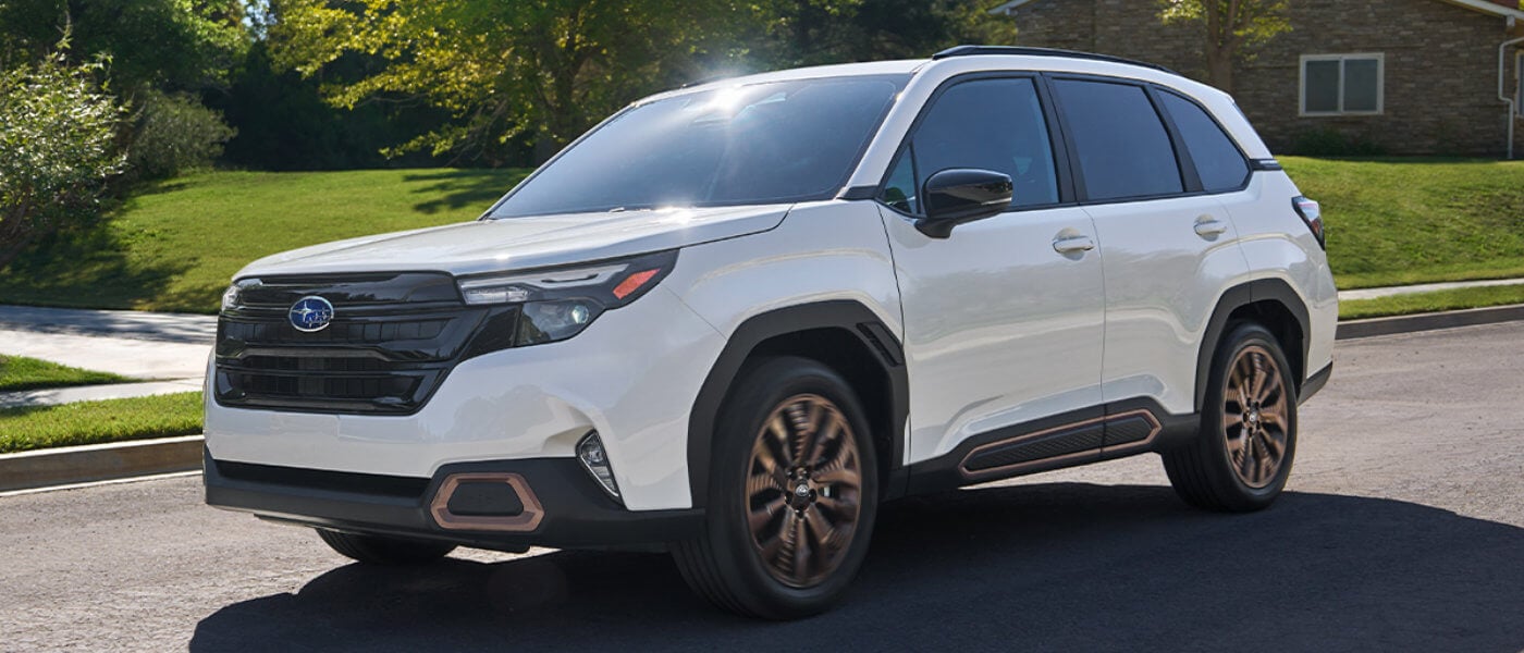 2026 Subaru Forester Exterior On Residential Road