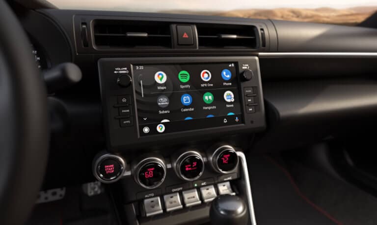 2025 Subaru BRZ Interior Infotainment System