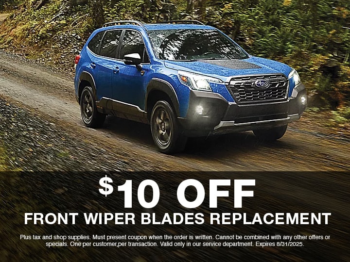 $10 Off Front Wiper Blades Replacement