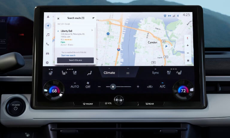 2026 Subaru Solterra Interior Infotainment System