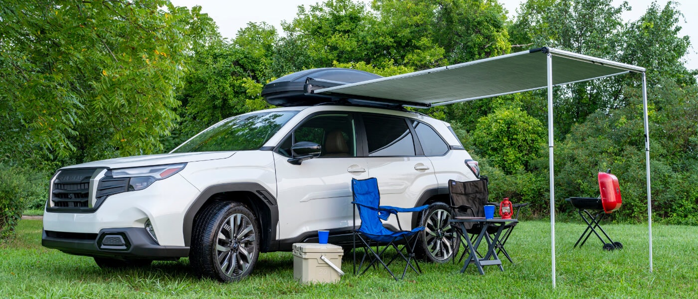 2026 Subaru Forester Exterior With Awning Accessory