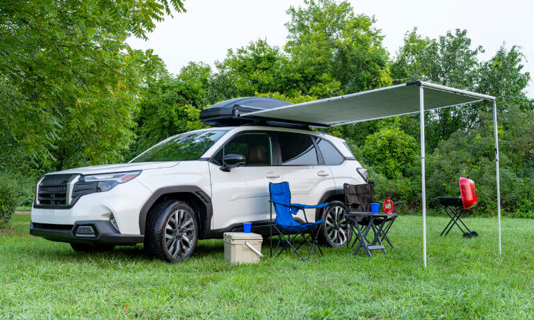 2026 Subaru Forester Exterior With Awning Accessory