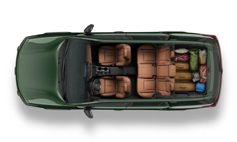 2026 Subaru Outback Exterior Seating Birds Eye View