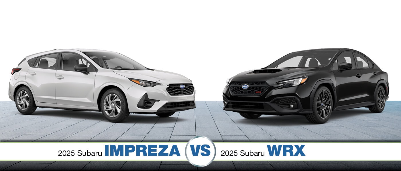 2025 Subaru Impreza vs. WRX
