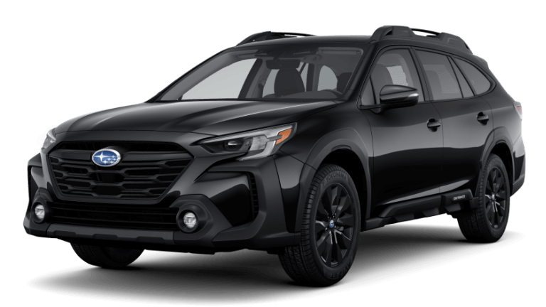 2025 Subaru Outback Onyx Edition Exterior - Crystal Black Silica