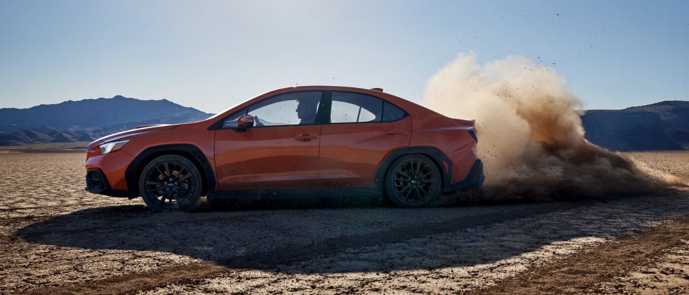 2024 Subaru WRX Exterior Driving In Desert