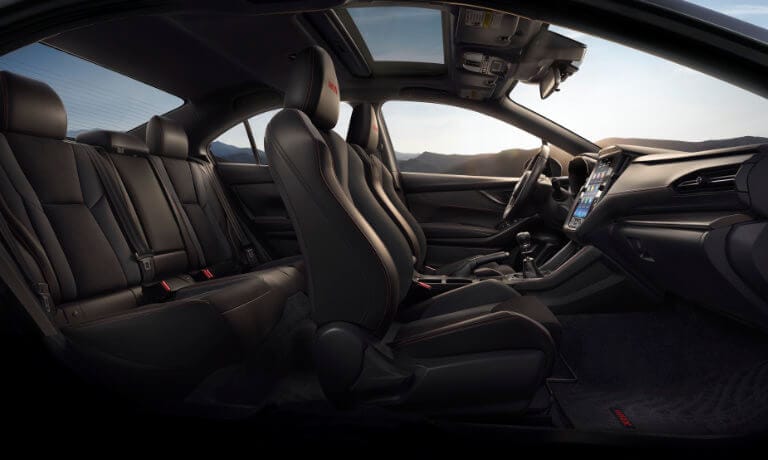 2024 Subaru WRX Interior Full Seating Side View
