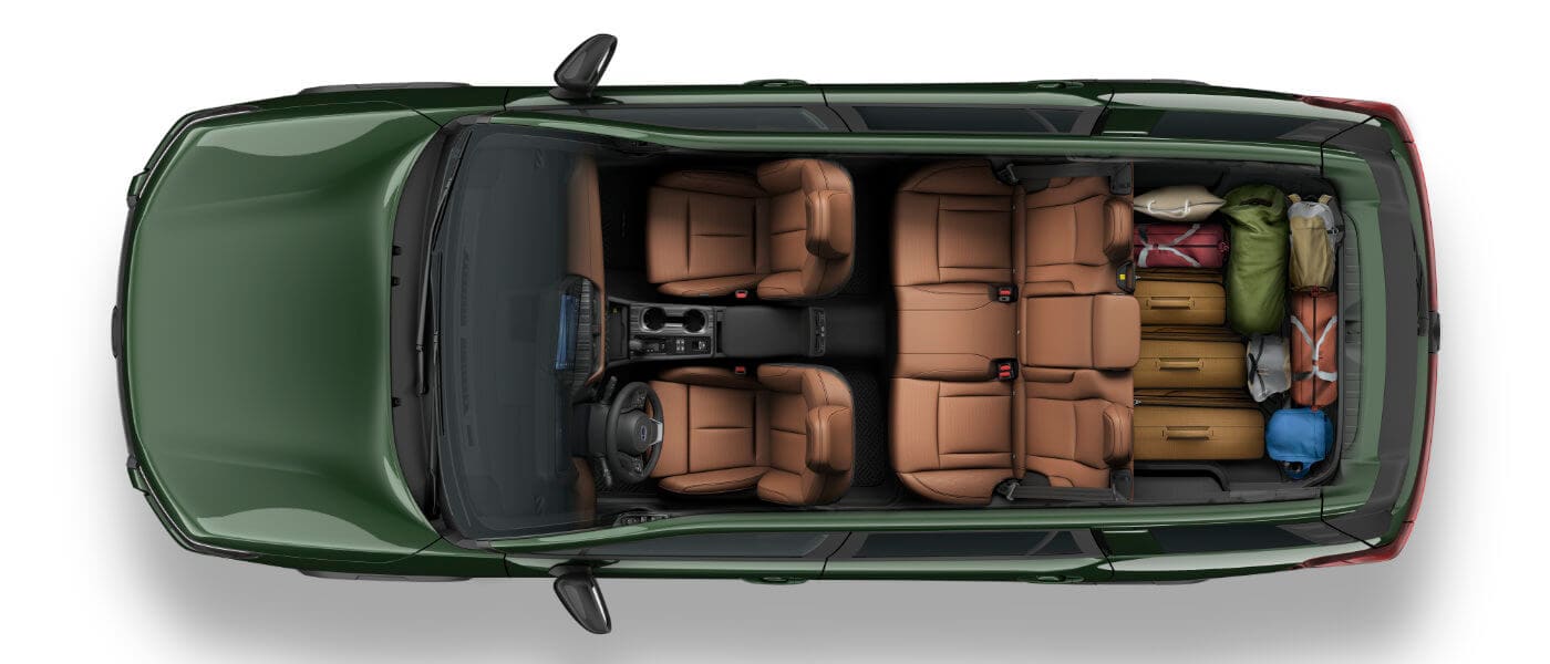2026 Subaru Outback Exterior Seating Birds Eye View