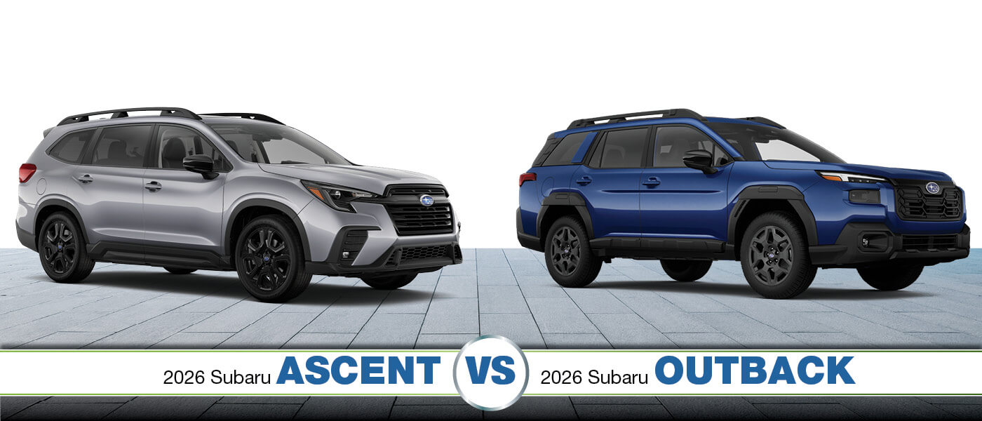2026 Subaru Ascent Vs. Outback