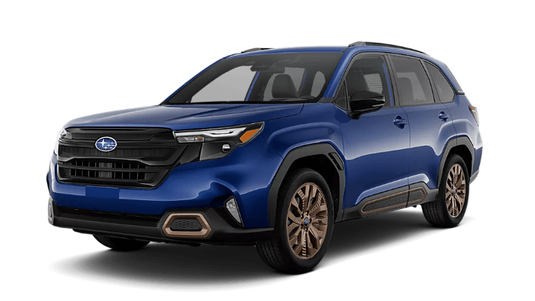2026 Subaru Forester Sport Exterior - Sapphire Blue Pearl