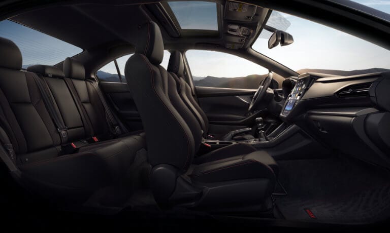 2022 Subaru WRX Interior Seating Side View