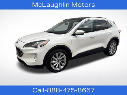Featured Used 2021 Ford Escape Titanium SUV for sale in Moline, IL