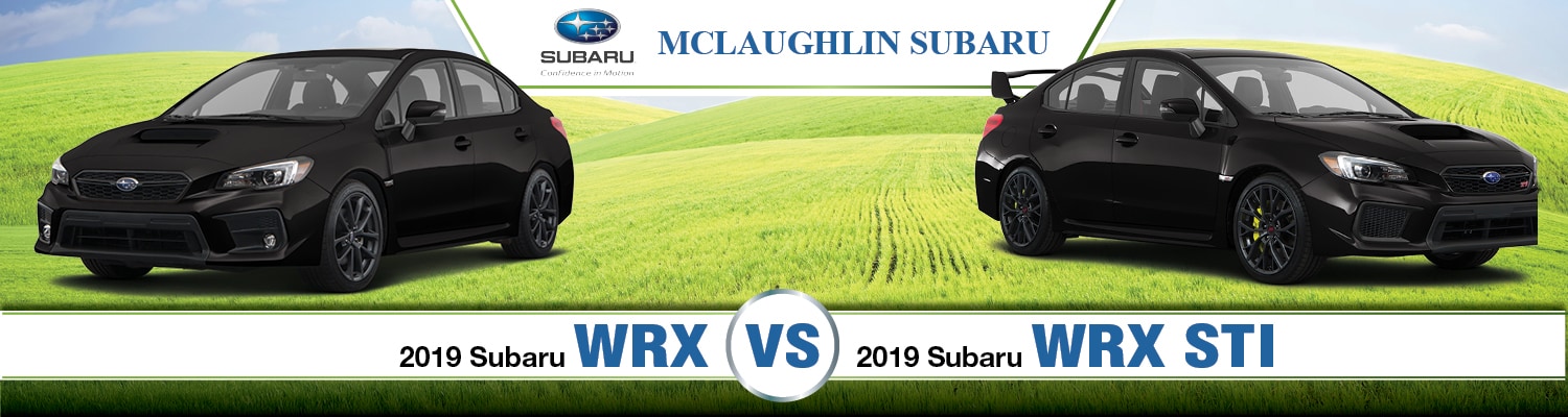 2019 WRX vs. WRX STI