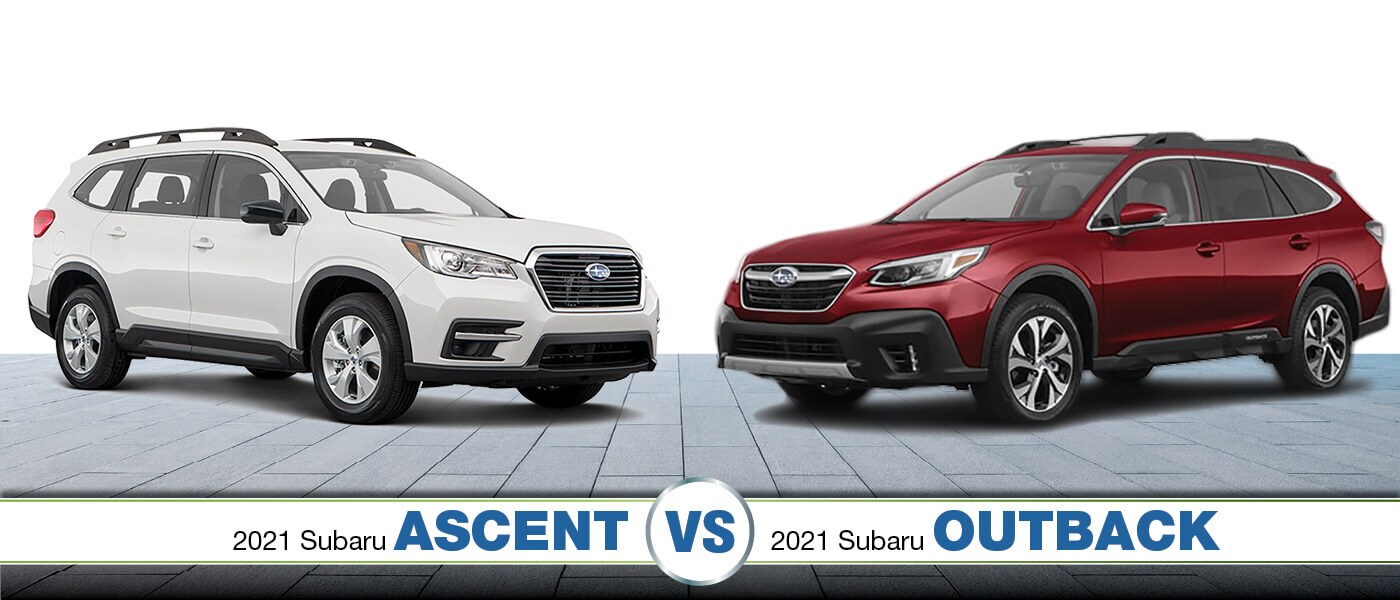 2021 Subaru Ascent vs 2021 Subaru Ascent