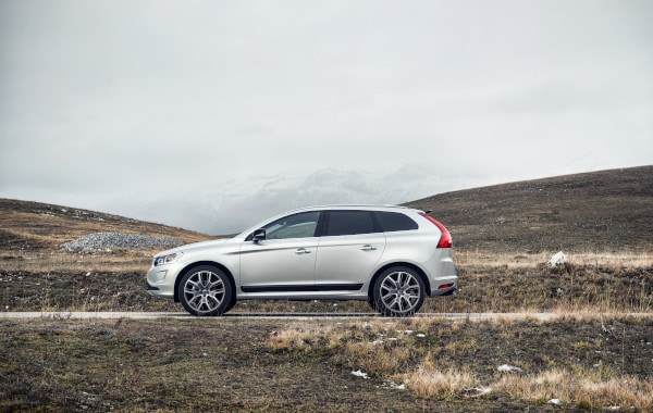 2018 Volvo XC60 parked in a field