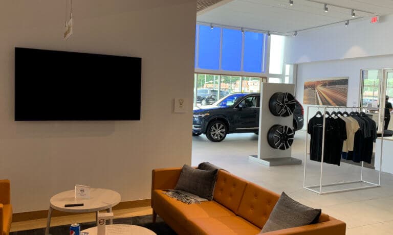 McLaughlin Volvo Interior Waiting Room