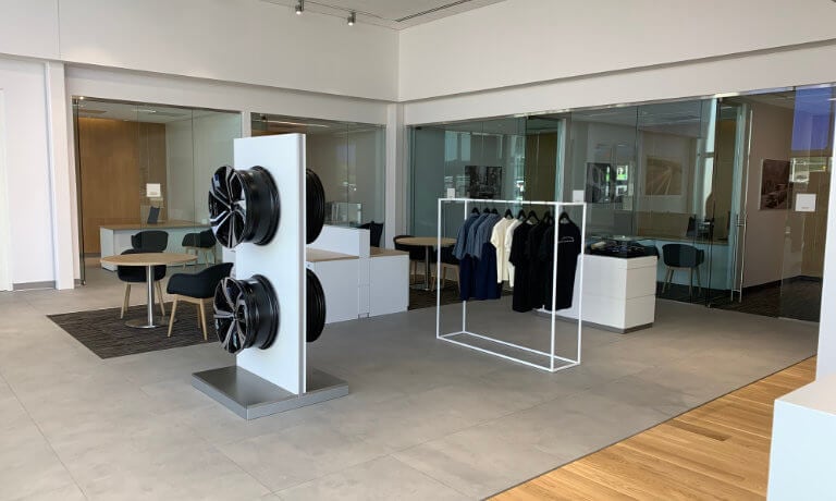 McLaughlin Volvo Interior Retail Area