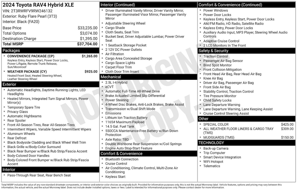 Used 2024 Toyota RAV4 Hybrid XLE SUV