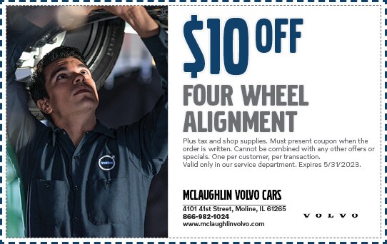 $10 Off 4-Wheel Alignment