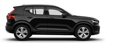 Volvo XC40 Research A black Volvo XC40
