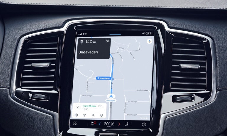 2024 Volvo XC90 Recharge Interior Infotainment System