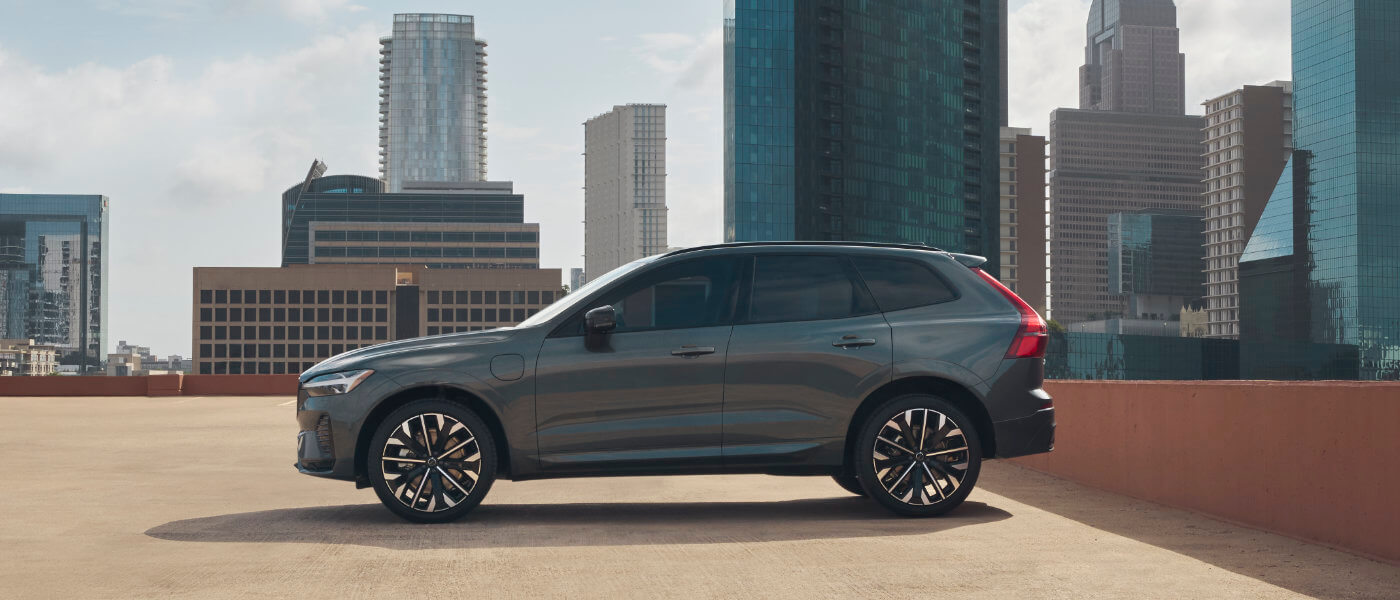 2026 Volvo XC60 Exterior On City Rooftop
