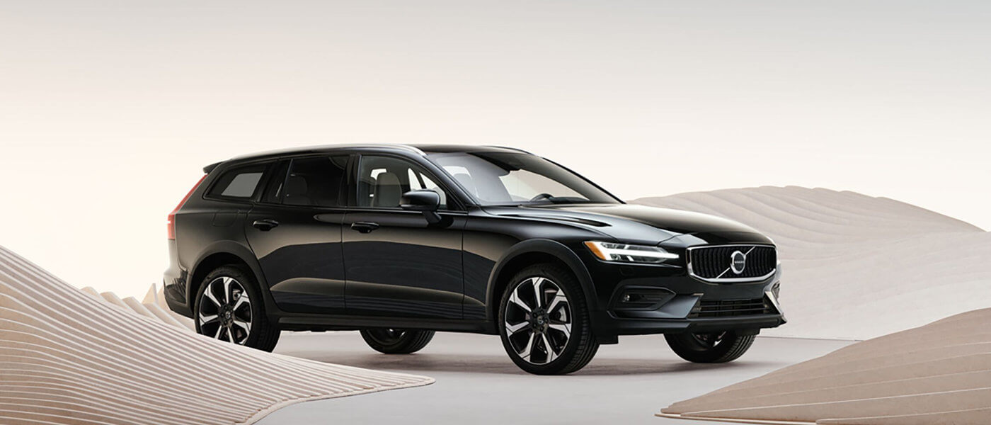 2026 Volvo V60 Cross Country Exterior Parked In Decorative Dunes