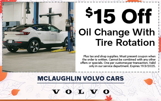 $15 Off Oil Change With Tire Rotation