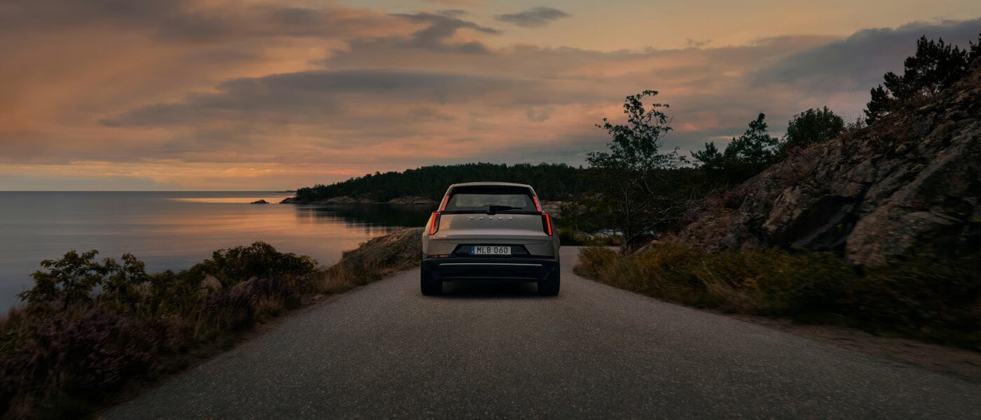 2027 Volvo EX60 Exterior Facing Away By Water