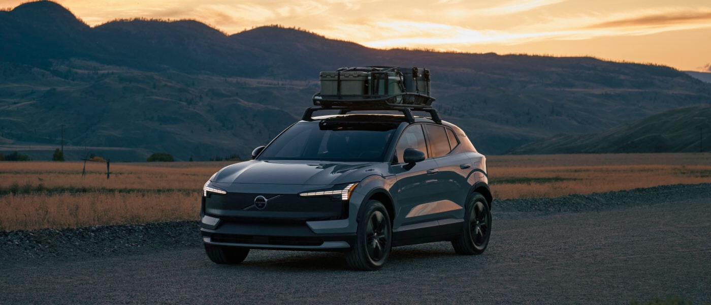 2025 Volvo EX30 Exterior In Front Of Sunset