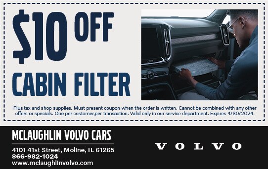 Volvo service specials online
