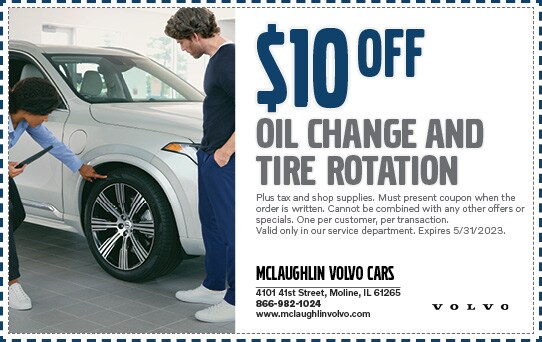 $10 Off Oil Change and Tire Rotation