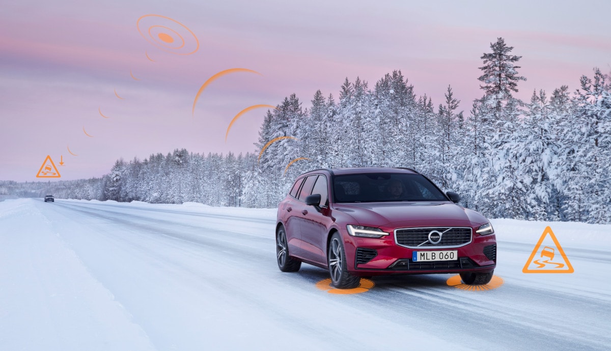 Volvo anti-slip technology