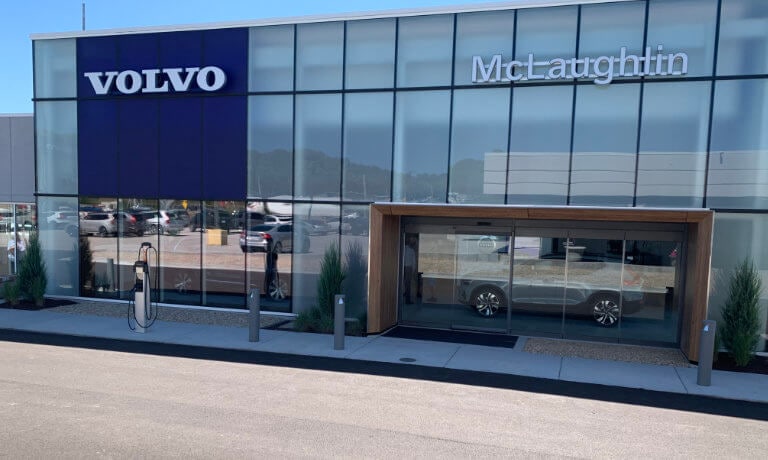 McLaughlin Volvo Exterior Front Entrance