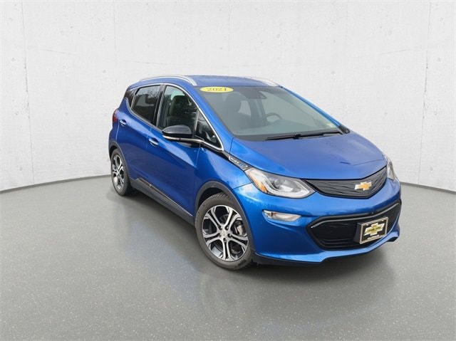 Used 2021 Chevrolet Bolt EV Premier with VIN 1G1FZ6S01M4110353 for sale in Hyde Park, VT