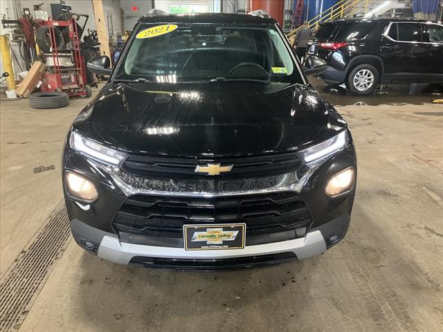 Used 2021 Chevrolet Trailblazer LT with VIN KL79MPS21MB130184 for sale in Hyde Park, VT