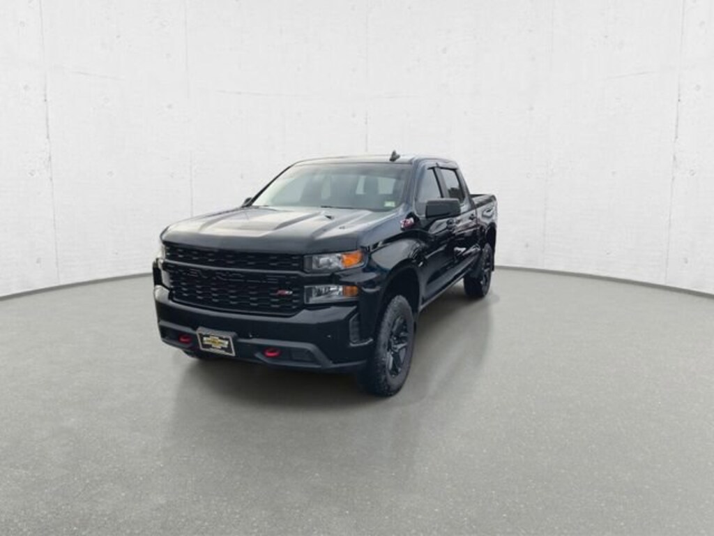 Used 2021 Chevrolet Silverado 1500 Custom Trail Boss Truck Crew Cab