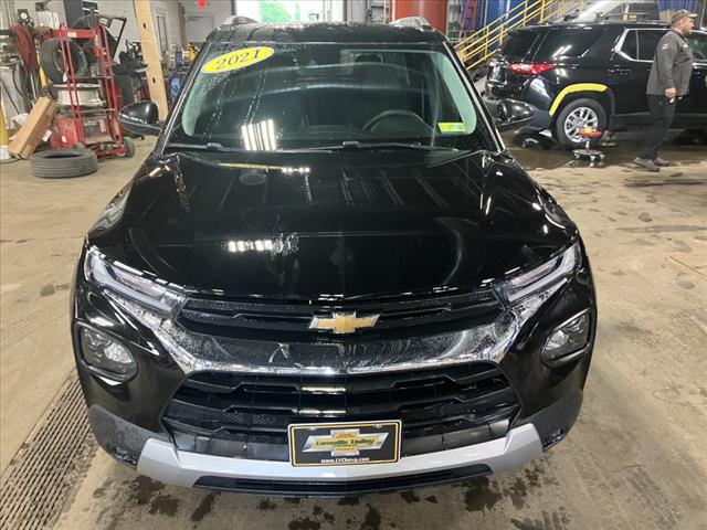 Certified 2021 Chevrolet Trailblazer LT with VIN KL79MRSL7MB038663 for sale in Hyde Park, VT