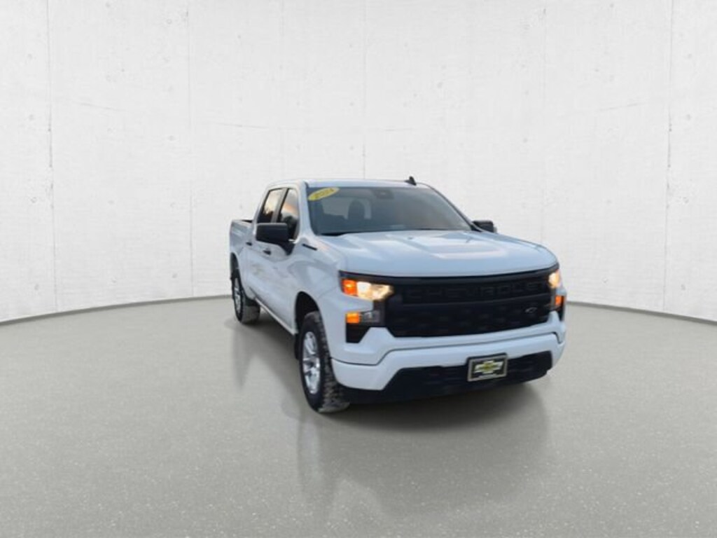 Used 2024 Chevrolet Silverado 1500 Custom Truck Crew Cab
