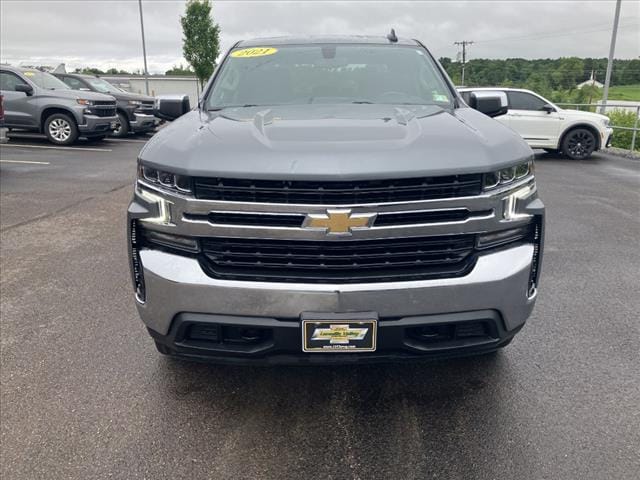 Used 2021 Chevrolet Silverado 1500 LT with VIN 3GCUYDED0MG297270 for sale in Hyde Park, VT
