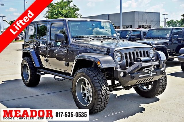 New 2018 Jeep Wrangler Jk Unlimited Golden Eagle 4x4 Sport Utility Fort Worth Tx Vin 1c4bjwdgxjl872279