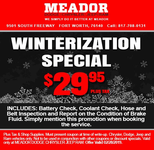 Specials Meador Dodge Chrysler Jeep Ram