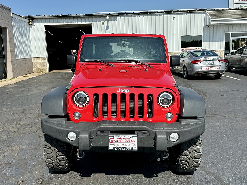 Used 2016 Jeep Wrangler Unlimited Rubicon with VIN 1C4BJWFG7GL342468 for sale in Medford, WI