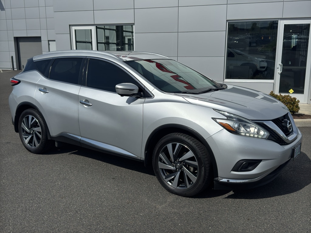 Used 2016 Nissan Murano Platinum with VIN 5N1AZ2MH4GN118700 for sale in Medford, OR