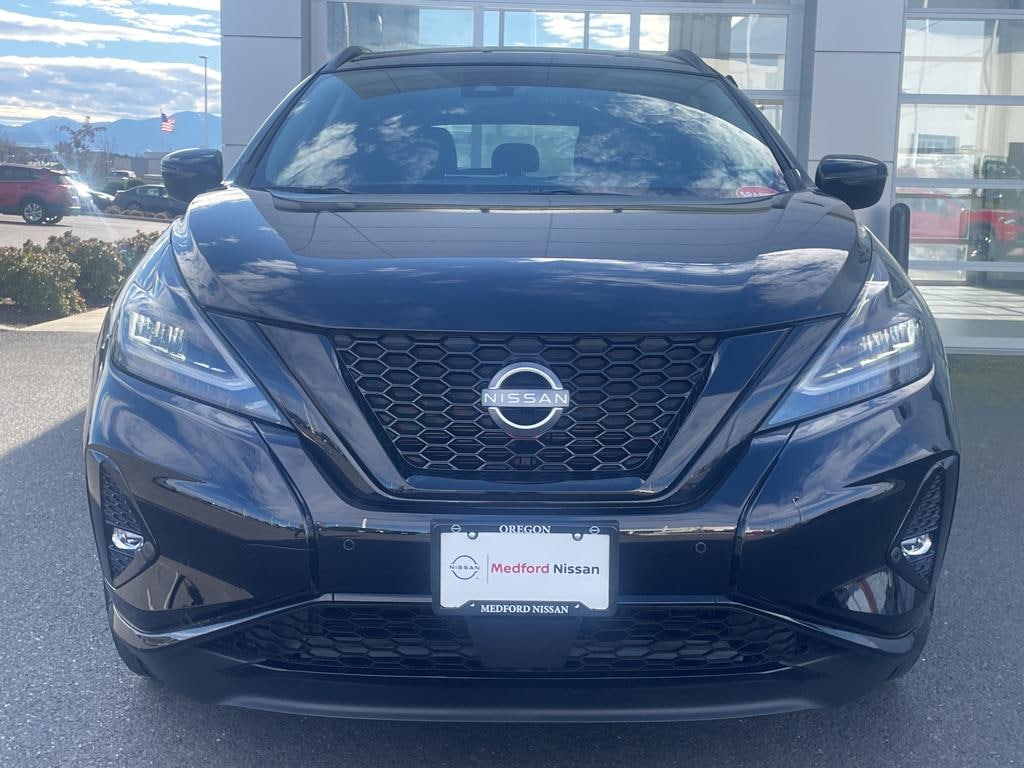 New 2024 Nissan Murano SUV SV Super Black For Sale in Medford Stock