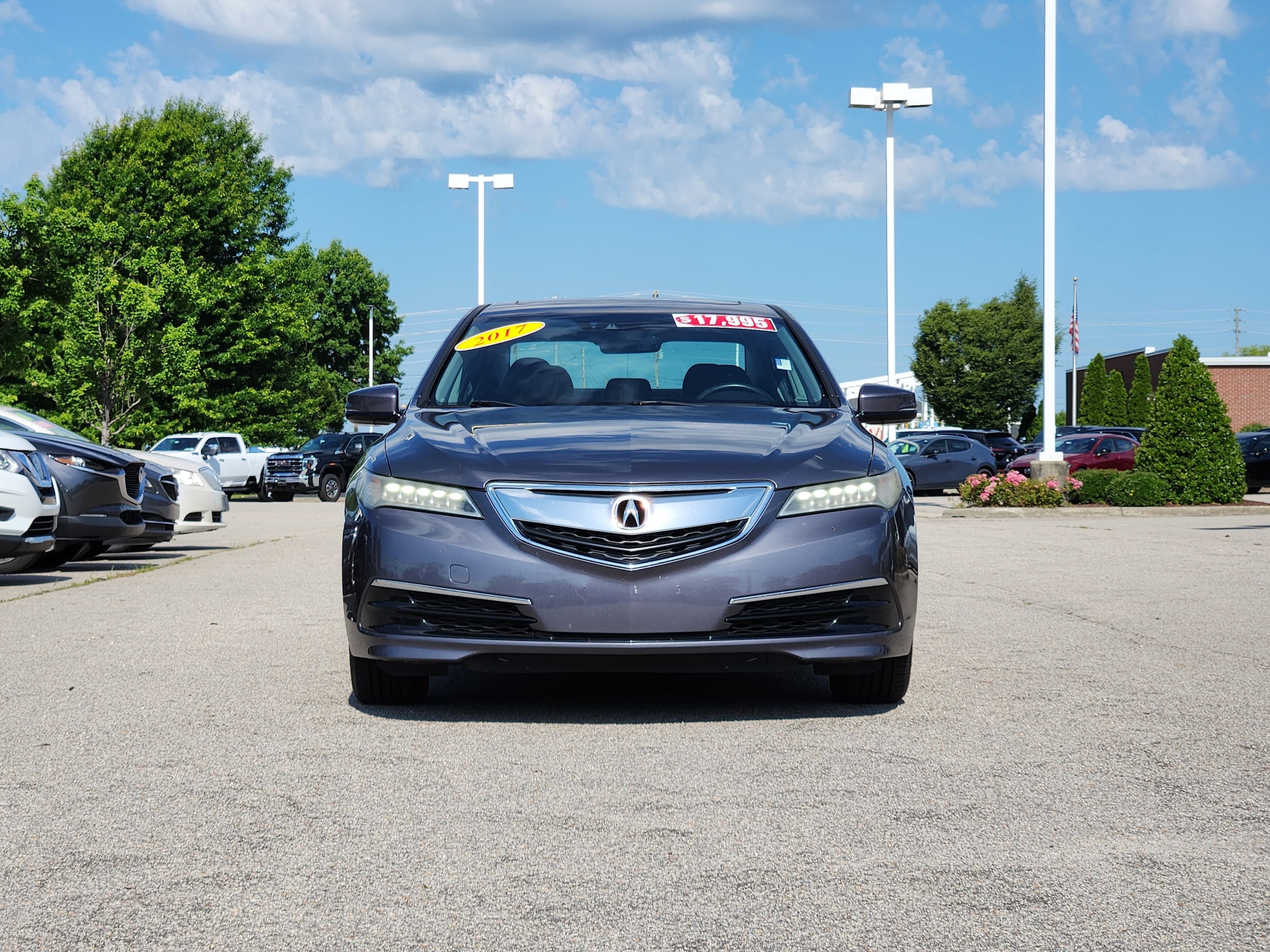 Used 2017 Acura TLX Technology Package with VIN 19UUB1F51HA007051 for sale in Wilson, NC